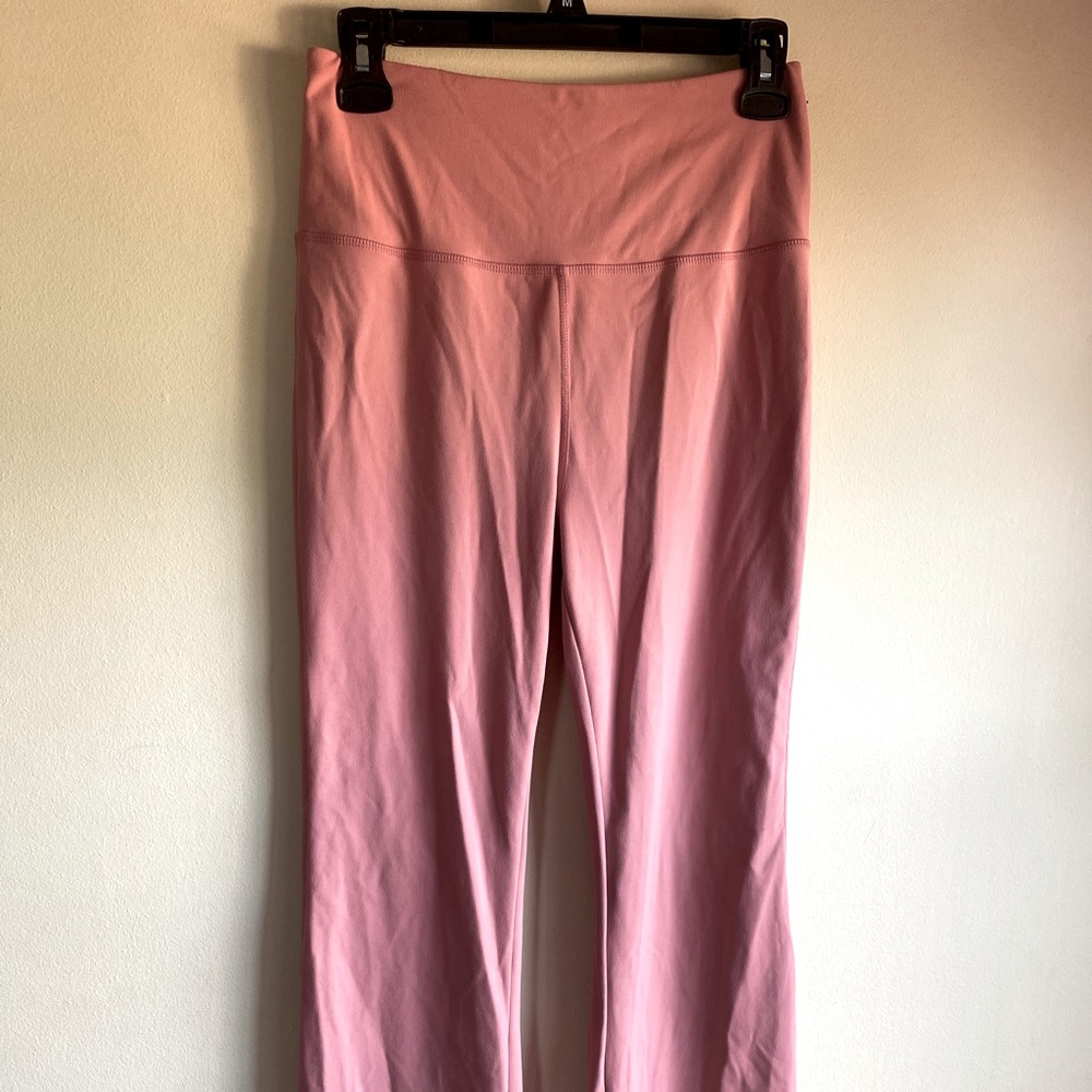 Halara pink Flare Leggings